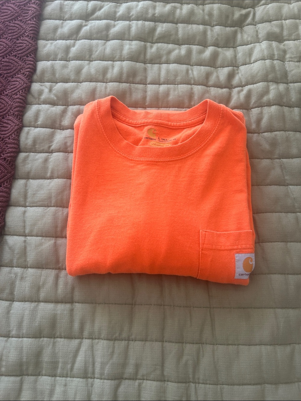 Men’s Carhartt Orange Long Sleeve